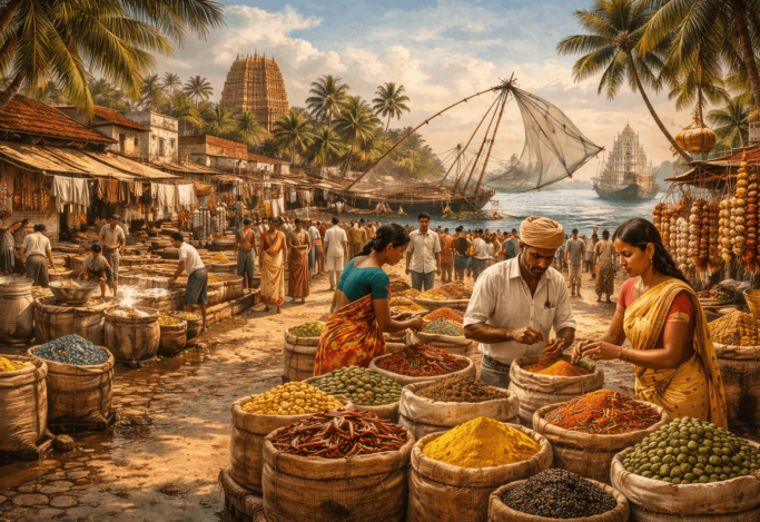 Кочи — индийская столица пряностей